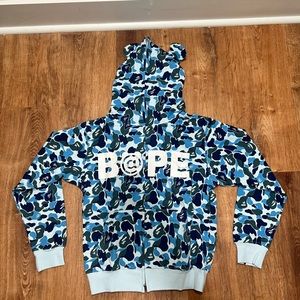 Bape X Bear Brick Brick Full Zip w/ Ears